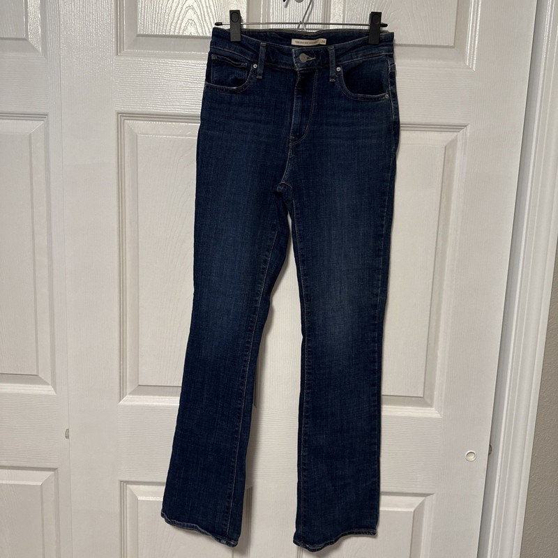 Levi's Women's Blue Jeans 725 High Rise Bootcut, Size 28x32