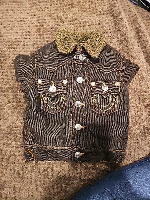 True Religion Jimmy Sherpa Girls Jacket Size: X-Small