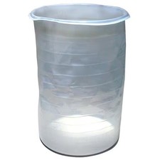Zoro Select 6550-40 Drum Liner, 55 Gal, 18 Mil, Natural,  6550-40
