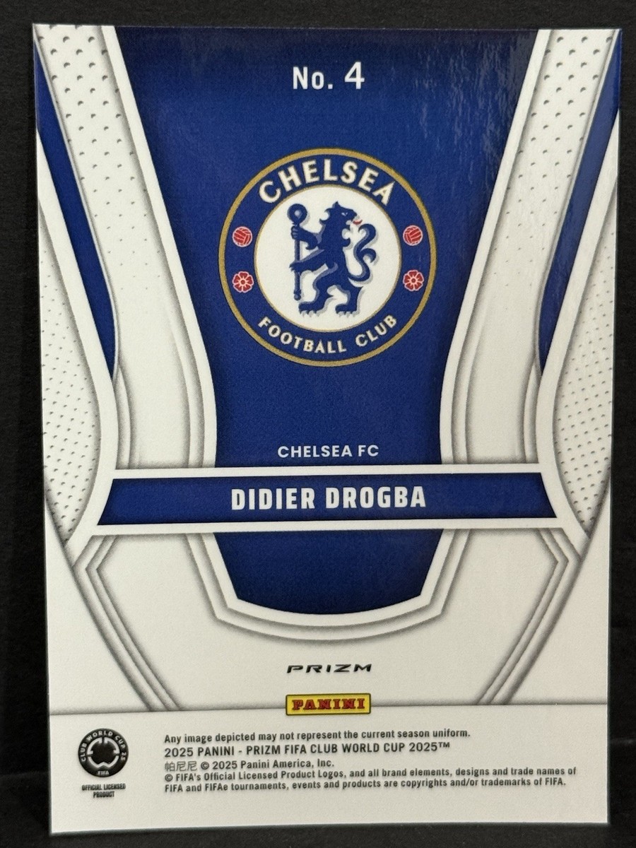 2025 Prizm FIFA Club World Cup Chelsea Didier Drogba Legendary