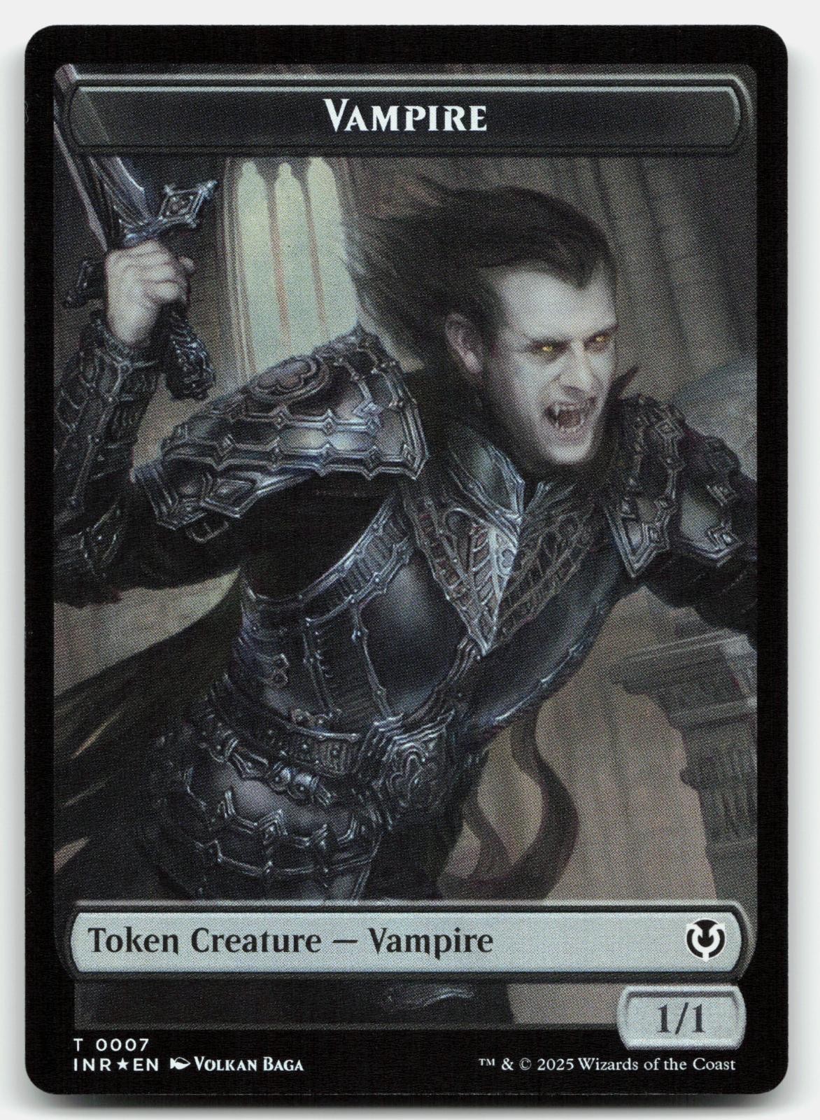 Vampire (7) / Vampire (8) Double-Sided Token 7 / 8 Innistrad Remastered Foil NM
