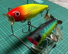 Rapala Skipper Pop & Jackall Pink Sea Topwater Lures Set of 2, Used