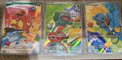 Pokemon TCG First Partner Illustration Collection Series 1 Kanto GEN 1 Set
