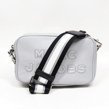 MARC JACOBS Shoulder Bag Gray Leather 5801524
