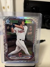 2026 Bowman #BCP-124 Riley Nelson Chrome Prospects Reptilian Refractor Guardians