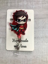 New-Chibi-Superhero-DC Universe-Robin-Retractable Badge Reel
