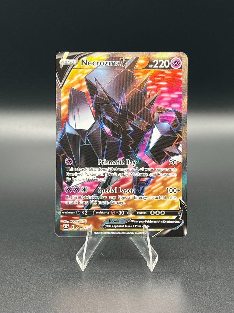 Necrozma V 149/163 Ultra Rare Full Art Holo Battle Styles Pokemon 2021