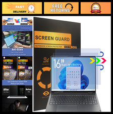 2-Pack 16" Anti-Blue Light Screen Protector for 2-in-1 Laptops, Anti-Glare Shiel