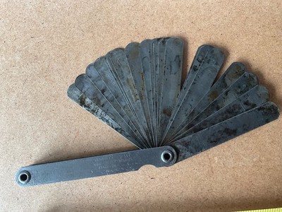 AMERICAN USA VINTAGE MOTORRAD FESTER MESSGERÄT SET OLD TOOL KIT GOODELL - PRATT