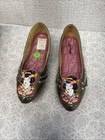 Ed Hardy Flat Shoe Kiss If Death Geisha   Size 6 — photo 7