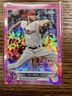 2022 Topps Chrome Logofractor Edition #45 Zack Wheeler Pink #/199