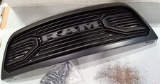 Front Grille For 2010-2012 2013-2018 Dodge Ram 2500 3500 Wletters Matte Black