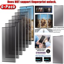 For Samsung Galaxy Note 10 Plus Note10 Privacy Tempered Glass Screen Protector