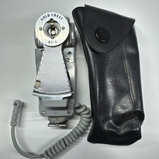 Vintage Gold Crest BC-6 Super Deluxe Camera Flashgun Tilt Flash With Case - Gray
