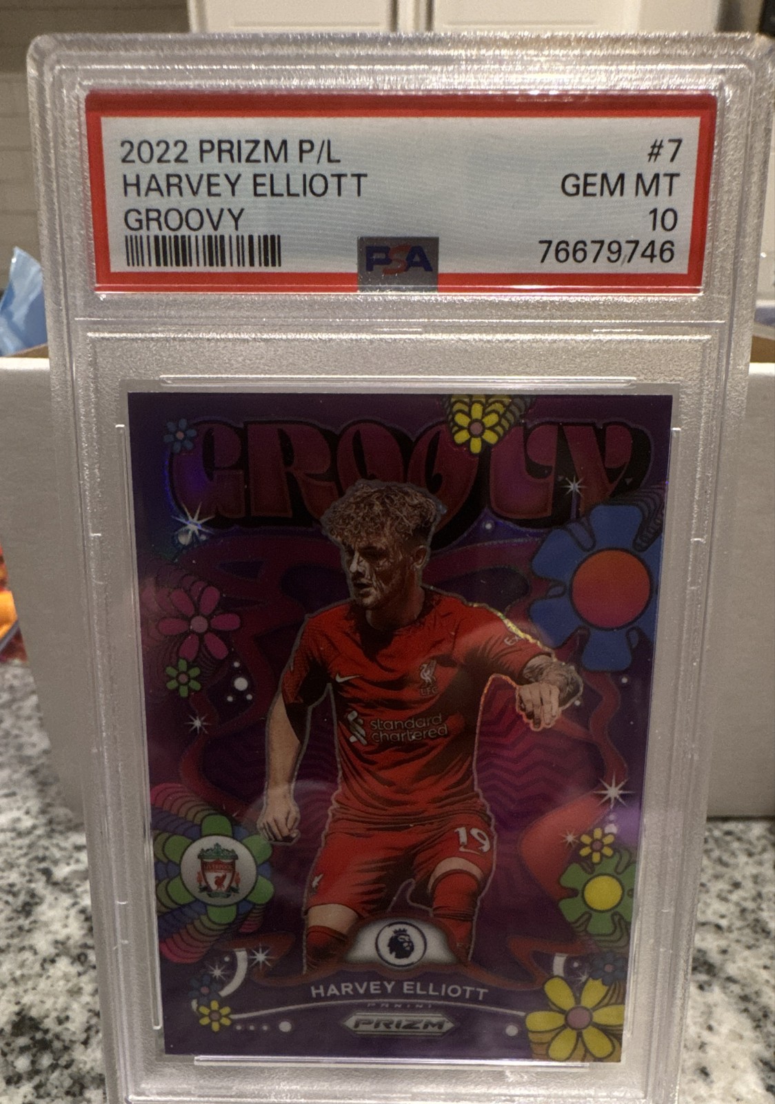 2022-23 Panini Prizm Premier League - Groovy Harvey Elliott #7