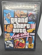 Grand Theft Auto Vice City For Playstation 2- Factory Sealed New Gta PS2