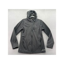 Avalanche Jacket Womens M Weather Shield Softshell Hooded Black Full Zip