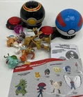 Pokémon Surprise Attack Battle Game Ball & Figurine Lot