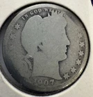 1907-O New Orleans Barber Quarter