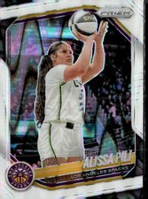 2025 Panini Prizm WNBA #78 Alissa Pili White Seismic Prizms