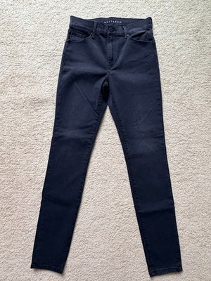 Mott and Bow High Rise Skinny Orchard Jeans size 27 Dark Gray
