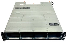 Dell EMC SC400 0814GD 12Gb SAS 12x 3.5" LFF SAS HDD SSD JBOD w/ 2x 12G-SAS-4