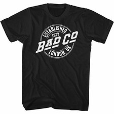 Bad Company Bad Co Classic Black Adult T-Shirt