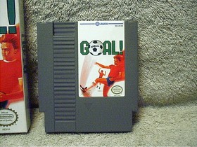 1989 Nintendo Wilson Goal Game Cartridge Box & Manual NES JG