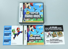 New Super Mario Bros Nintendo DS Case  Manual Only NO GAME Not For Resale Case