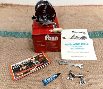 Vintage Penn Peer 209 Fishing Reel Fully Serviced!