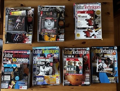 Guitar Techniques'' Magazine (2008-2012 komplett + Bonus) m. CDs