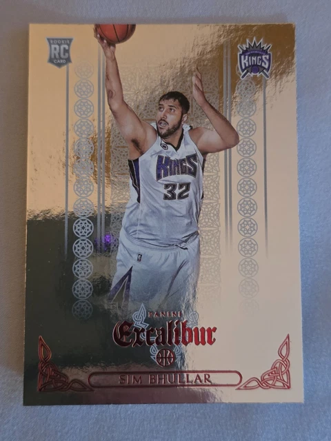 2014-15 Panini Excalibur Sim Bhullar Knight's Orange #156
