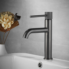 Basin Faucet Bathroom Sink Mixer Hot and Cold Brush Gold Faucet Brass Matte Blac