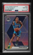 2019-20 Panini Mosaic Rookies Silver Prizm Darius Bazley #227 PSA 10 GEM MT 07rd