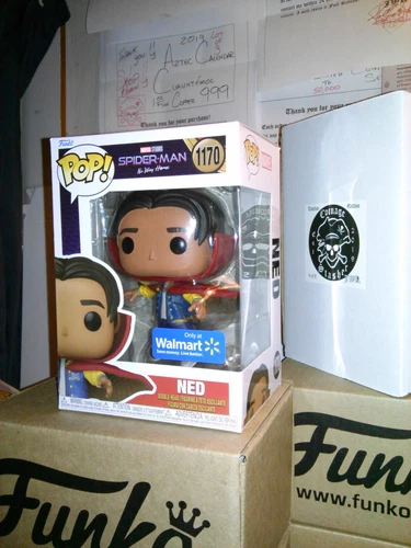 Funko Pop *DBL Boxed* NED with Cloak 1170 *NEW* MINT/NM Marvel Walmart Exclusive