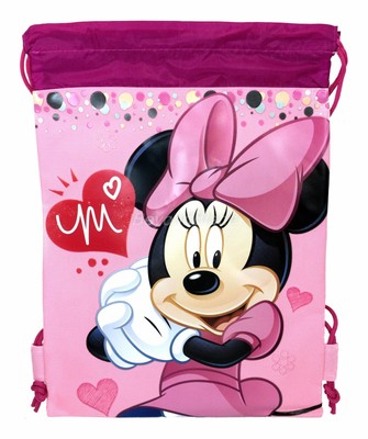 minnie mouse drawstring backpack