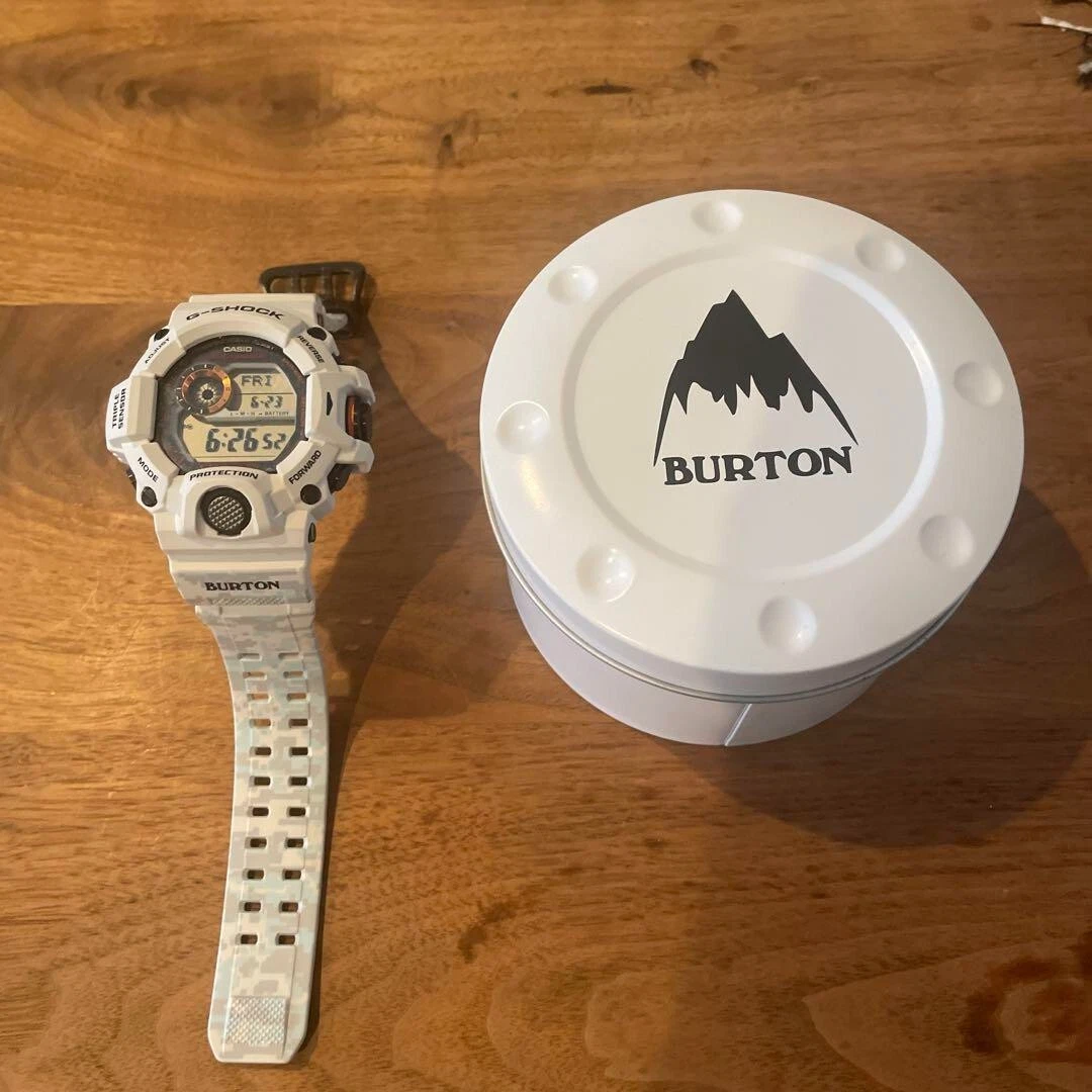 CASIO G-SHOCK GW-9400BTJ-8JR BURTON RANGEMAN WATCH White Japan