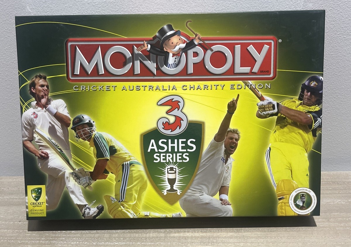 Monopoly Cricket Australia Charity Edition Mobile Ashes Series