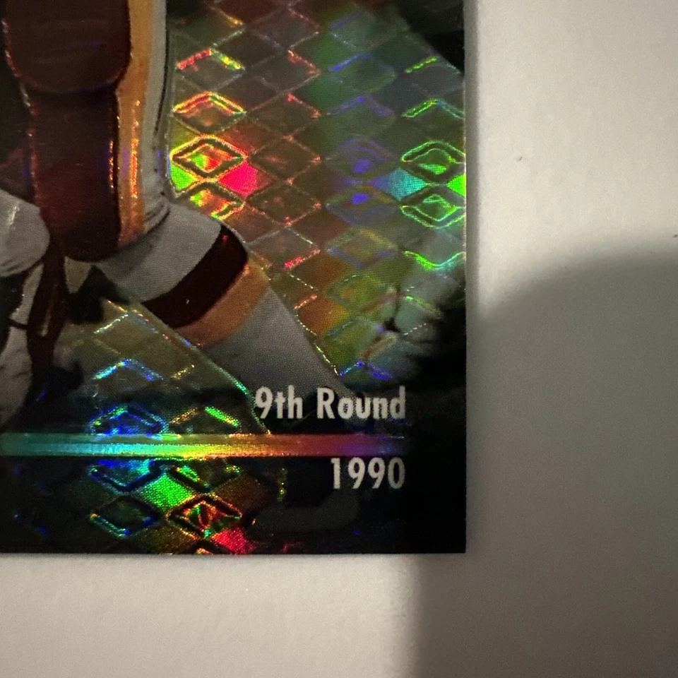 1998 Topps Chrome Hidden Gems Refractor Terry Allen HG4 Washington - Image 4 of 4