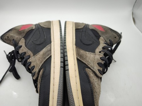 Nike Air Jordan 1 Mid Anthracite-554724-018-Shoes-Sneaker-Mens Size 11-EXCELLENT - Picture 9 of 12