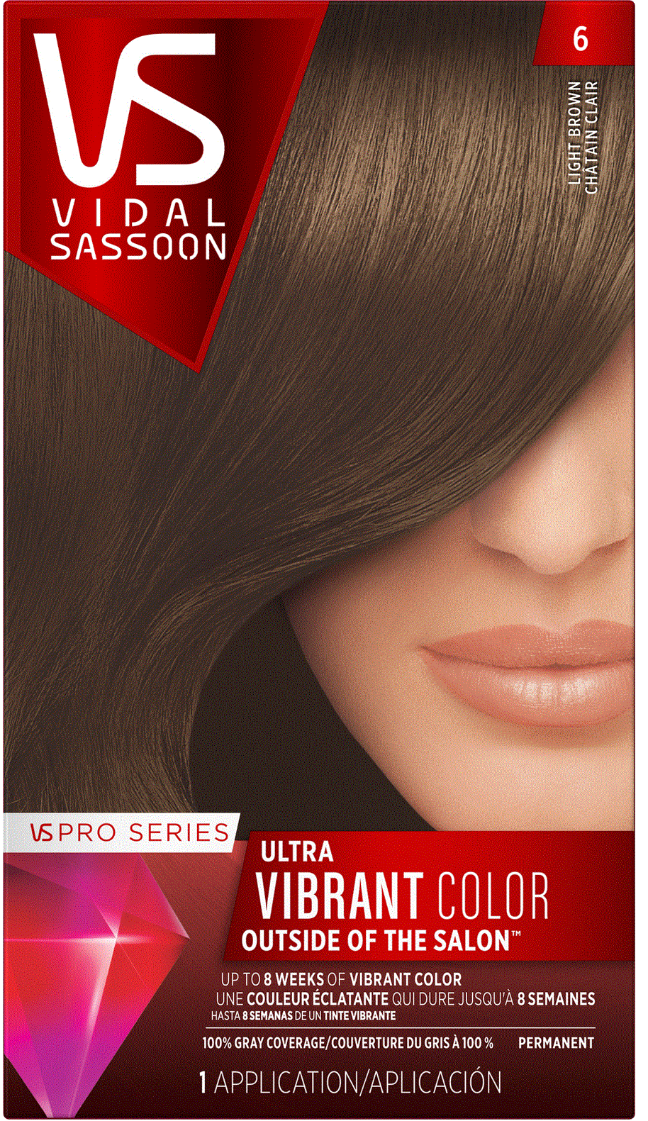 Vidal Sassoon Pro Series Hair Color, 6 Light Brown 37000848356 | eBay Vidal Sassoon Pro Series Hair Color, 6 Light Brown 37000848356 | eBay