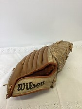 Wilson Jim Catfish Hunter Baseball Glove A2195 Youth Ball Hawk RHT Vintage