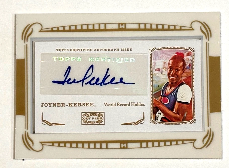 2009 Topps Mayo Framed Mini Auto Jackie Joyner-Kersee #MA-JJK Rookie Auto RC - Image 3 of 4