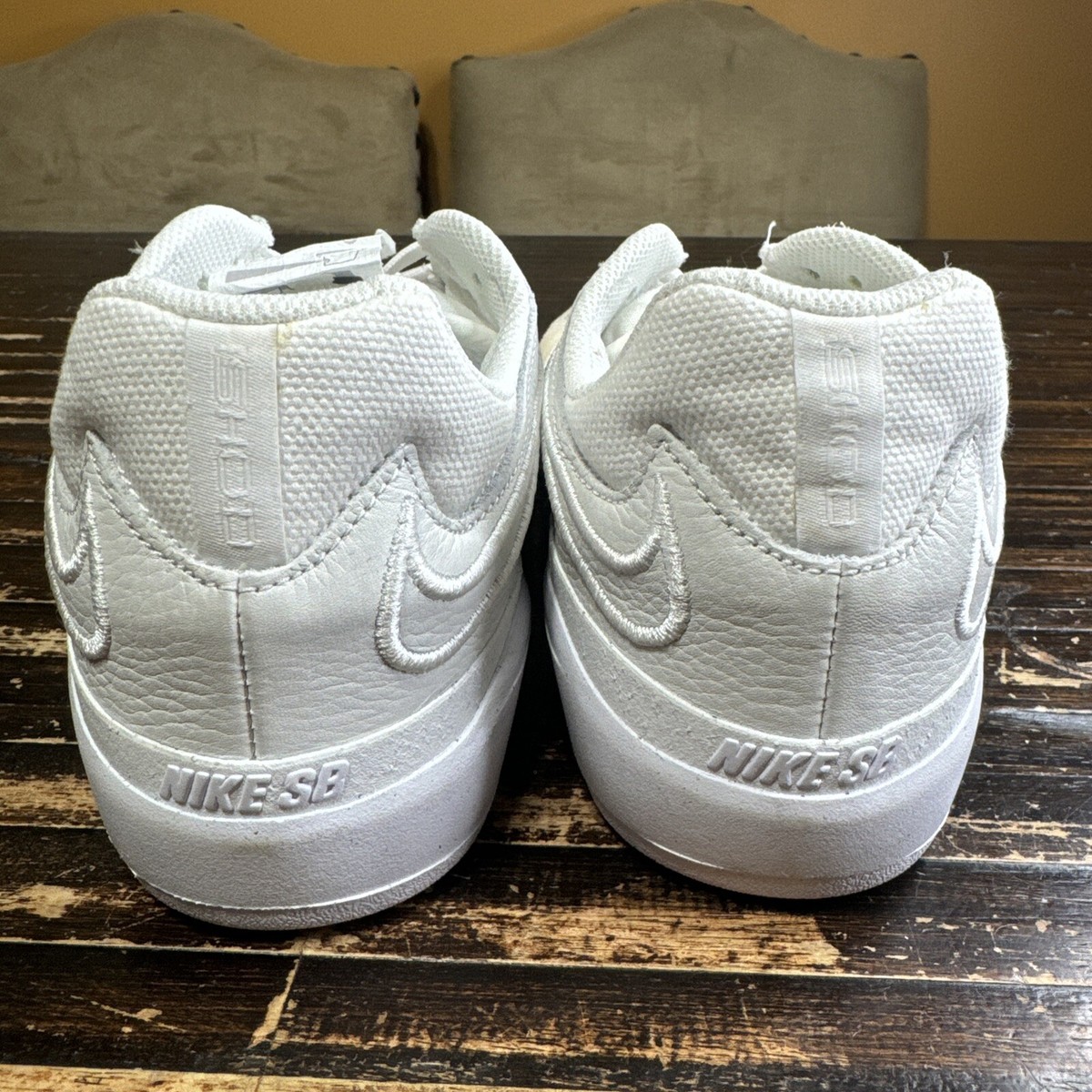New Men’s Size 10 White Nike SB Ishod OLY PMO Skateboarding Shoes HF3455 002 New Men main image 2