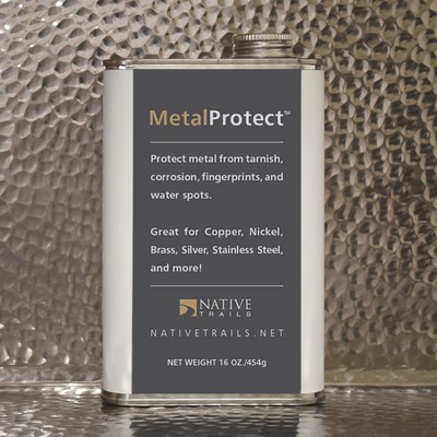 Native Trails SKIT16-C Metal Protect 16oz Coating for Copper or Nickel Sinks