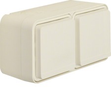 Berker Schalterprogramm Auf Putz AP polarweiß weiß Schalter 9010 Steckdose RAL