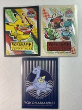 Pokemon TCG 2023 Yokohama World Championships Individual Card Sleeves One Each
