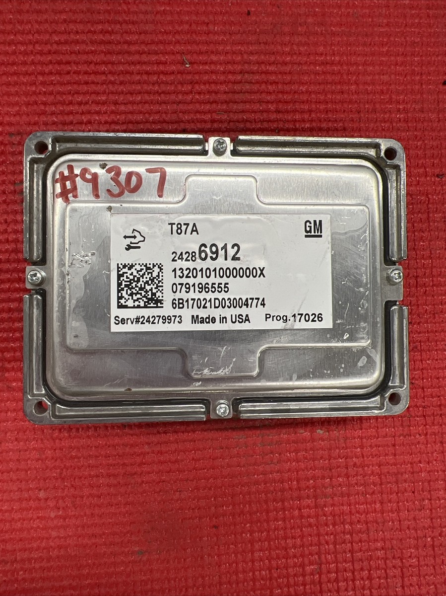OEM USED GM TRANSMISSION COMPUTER TCM TCU SERVICE NO