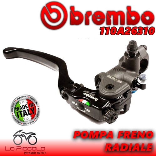 Master Cylinder Front Brake Radial Brembo RCS 19x18x20 Motorcycle Racing Kit