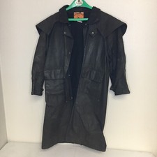 Awr’s Outbound Clothing Australia Womens S Oilskin Canvas Tin Cloth Vtg Black